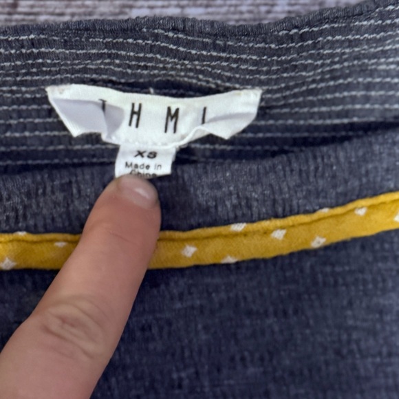 THML Blue and Yellow‎ Short Sleeve Tee - Picture 3 of 4